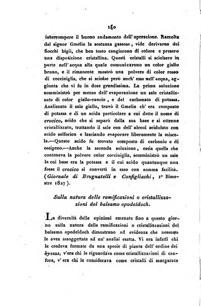 Mercurio delle scienze mediche