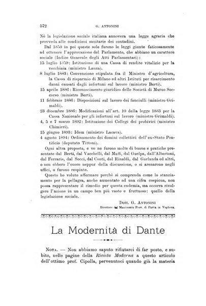 La rivista moderna di cultura