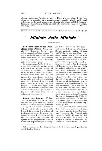 La rivista moderna di cultura