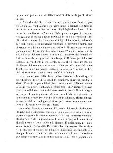 Il santo di Padova rivista religiosa e scientifica