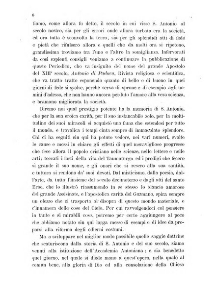 Il santo di Padova rivista religiosa e scientifica