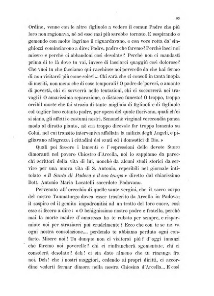 Il santo di Padova rivista religiosa e scientifica