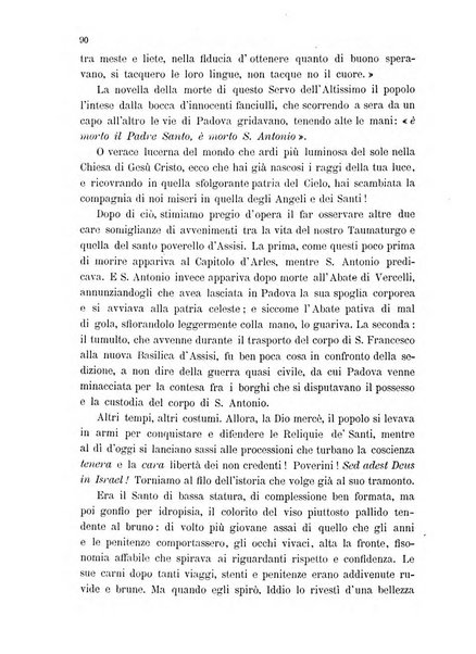 Il santo di Padova rivista religiosa e scientifica