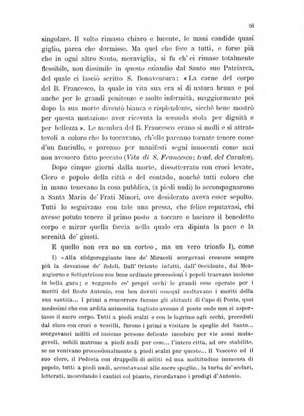 Il santo di Padova rivista religiosa e scientifica