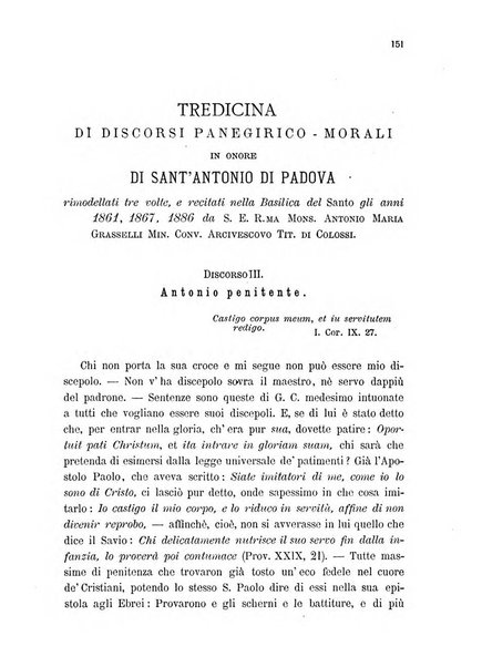 Il santo di Padova rivista religiosa e scientifica