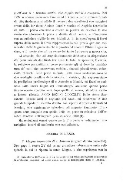 Il santo di Padova rivista religiosa e scientifica