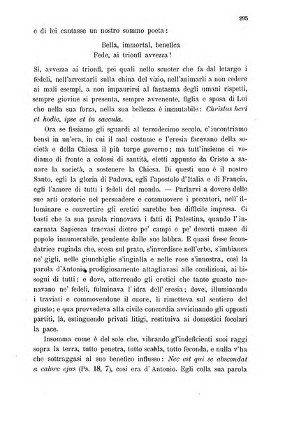 Il santo di Padova rivista religiosa e scientifica