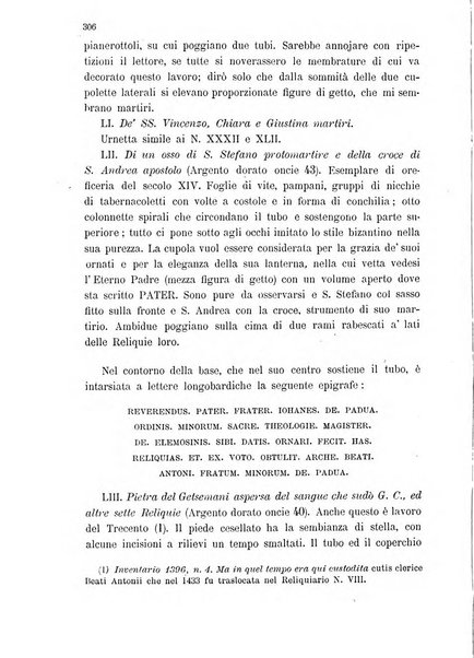 Il santo di Padova rivista religiosa e scientifica