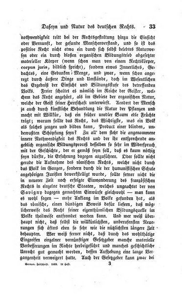 Zeitschrift fur deutsches Recht und deutsche Rechtswissenschaft