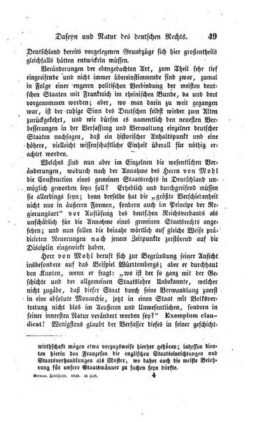 Zeitschrift fur deutsches Recht und deutsche Rechtswissenschaft