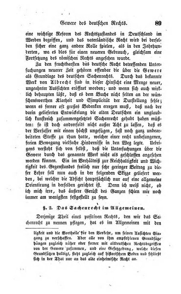 Zeitschrift fur deutsches Recht und deutsche Rechtswissenschaft