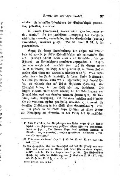 Zeitschrift fur deutsches Recht und deutsche Rechtswissenschaft