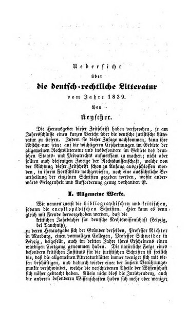 Zeitschrift fur deutsches Recht und deutsche Rechtswissenschaft