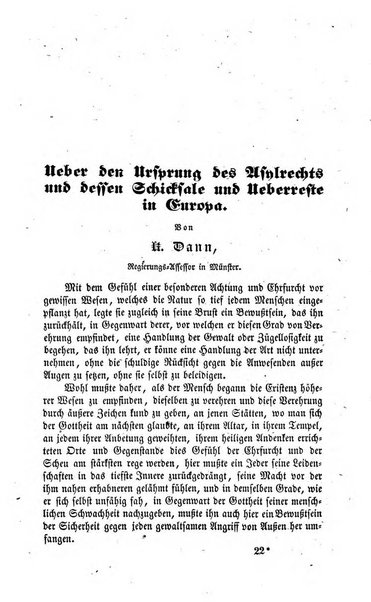 Zeitschrift fur deutsches Recht und deutsche Rechtswissenschaft