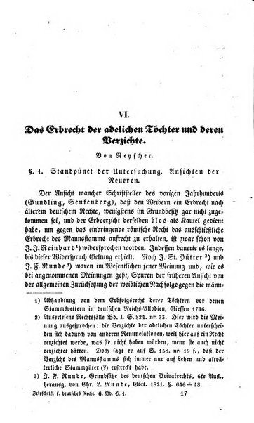 Zeitschrift fur deutsches Recht und deutsche Rechtswissenschaft