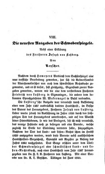 Zeitschrift fur deutsches Recht und deutsche Rechtswissenschaft