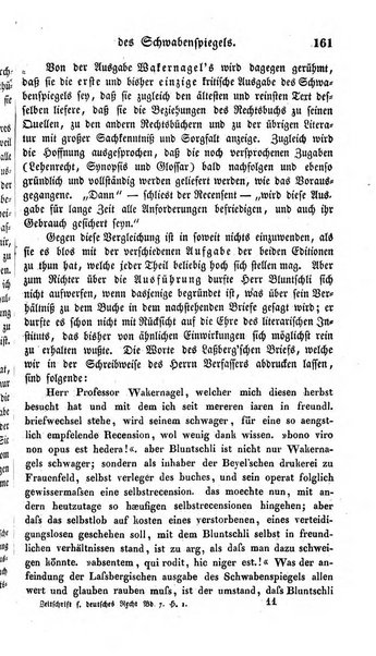 Zeitschrift fur deutsches Recht und deutsche Rechtswissenschaft