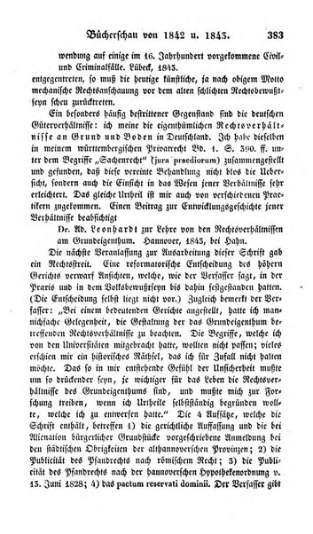 Zeitschrift fur deutsches Recht und deutsche Rechtswissenschaft