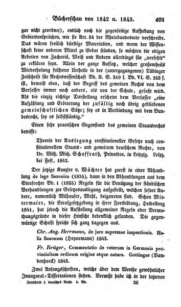 Zeitschrift fur deutsches Recht und deutsche Rechtswissenschaft