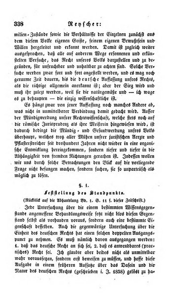 Zeitschrift fur deutsches Recht und deutsche Rechtswissenschaft