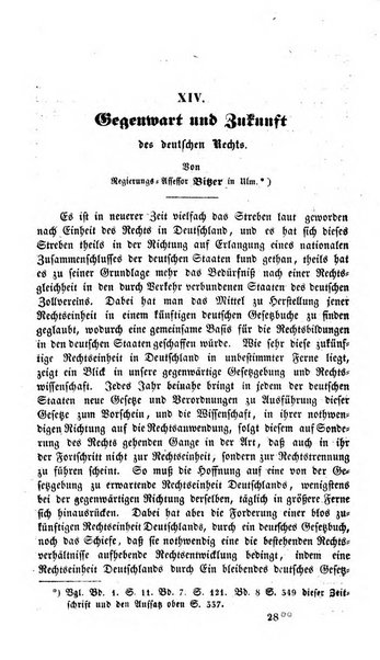 Zeitschrift fur deutsches Recht und deutsche Rechtswissenschaft