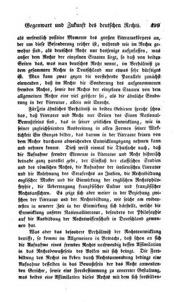 Zeitschrift fur deutsches Recht und deutsche Rechtswissenschaft