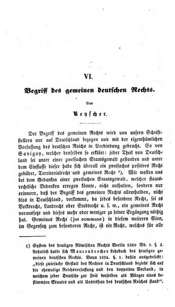 Zeitschrift fur deutsches Recht und deutsche Rechtswissenschaft