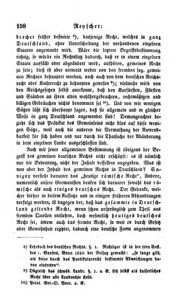 Zeitschrift fur deutsches Recht und deutsche Rechtswissenschaft