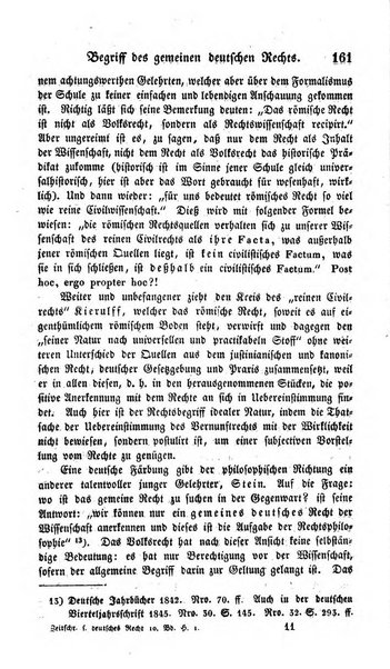 Zeitschrift fur deutsches Recht und deutsche Rechtswissenschaft