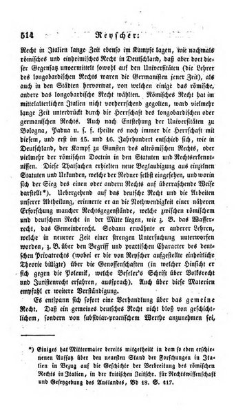 Zeitschrift fur deutsches Recht und deutsche Rechtswissenschaft