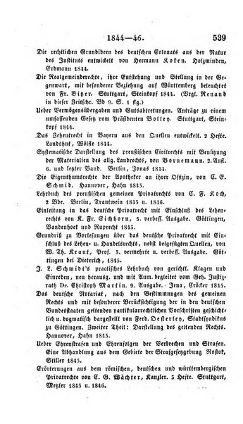 Zeitschrift fur deutsches Recht und deutsche Rechtswissenschaft