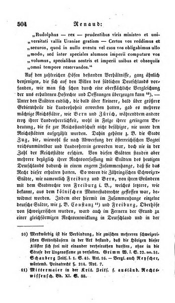 Zeitschrift fur deutsches Recht und deutsche Rechtswissenschaft