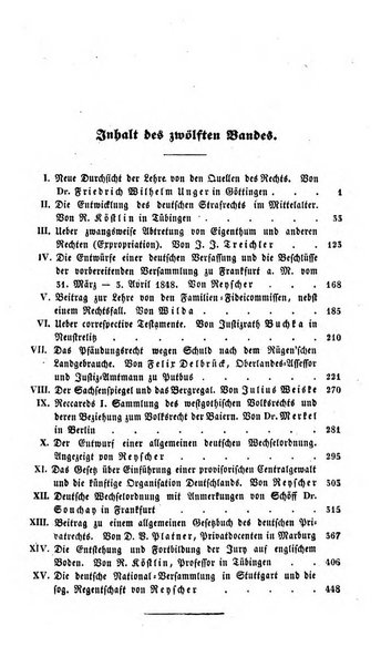 Zeitschrift fur deutsches Recht und deutsche Rechtswissenschaft