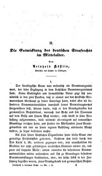 Zeitschrift fur deutsches Recht und deutsche Rechtswissenschaft