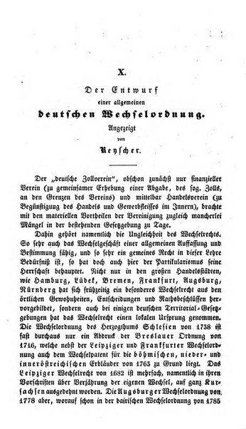 Zeitschrift fur deutsches Recht und deutsche Rechtswissenschaft