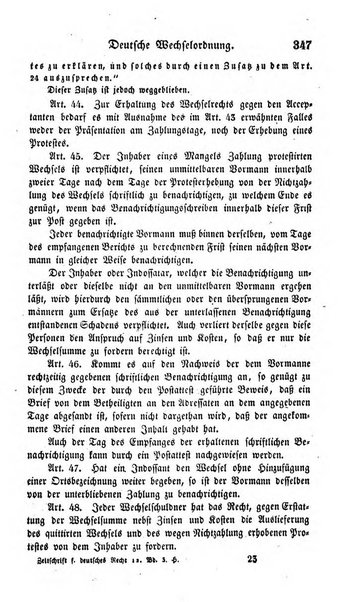 Zeitschrift fur deutsches Recht und deutsche Rechtswissenschaft