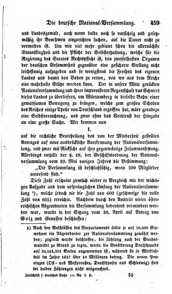 Zeitschrift fur deutsches Recht und deutsche Rechtswissenschaft