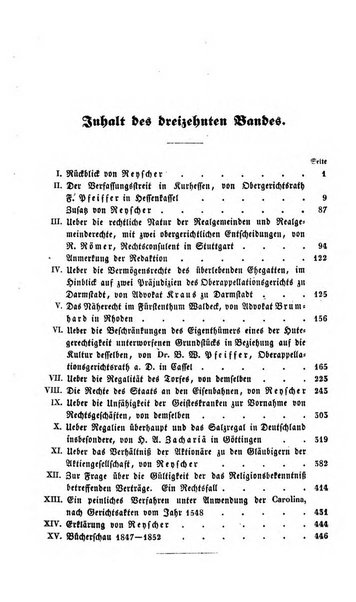 Zeitschrift fur deutsches Recht und deutsche Rechtswissenschaft