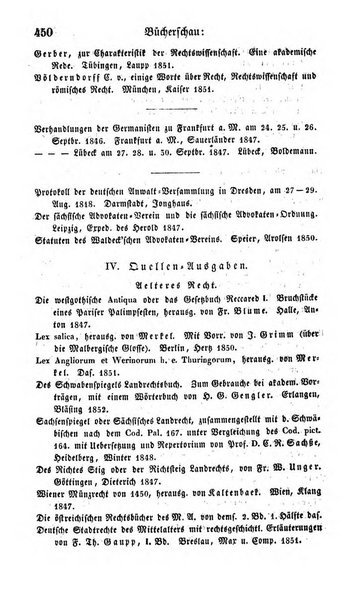 Zeitschrift fur deutsches Recht und deutsche Rechtswissenschaft