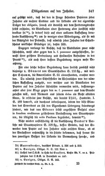 Zeitschrift fur deutsches Recht und deutsche Rechtswissenschaft