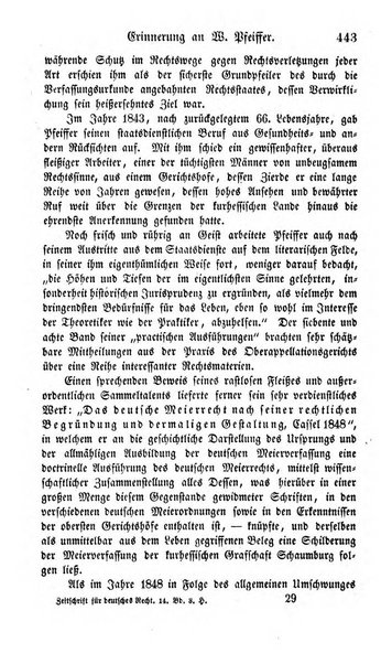 Zeitschrift fur deutsches Recht und deutsche Rechtswissenschaft