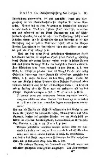 Zeitschrift fur deutsches Recht und deutsche Rechtswissenschaft