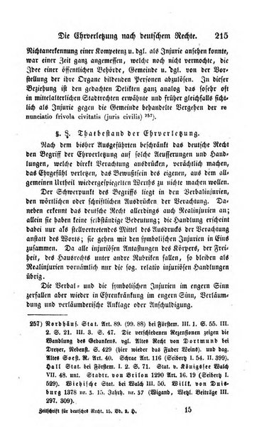 Zeitschrift fur deutsches Recht und deutsche Rechtswissenschaft