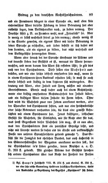 Zeitschrift fur deutsches Recht und deutsche Rechtswissenschaft