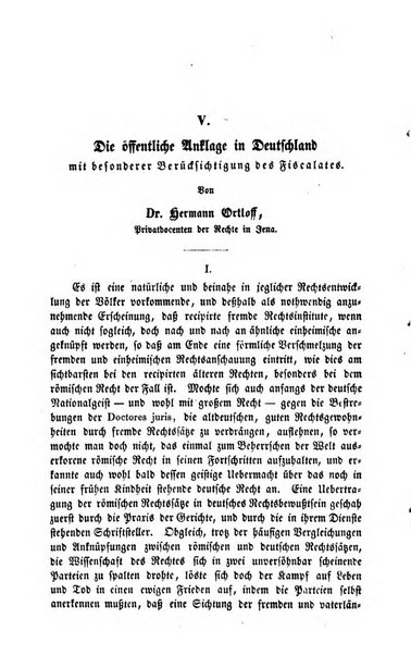 Zeitschrift fur deutsches Recht und deutsche Rechtswissenschaft