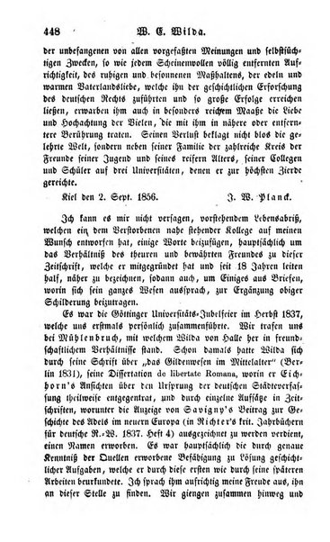 Zeitschrift fur deutsches Recht und deutsche Rechtswissenschaft