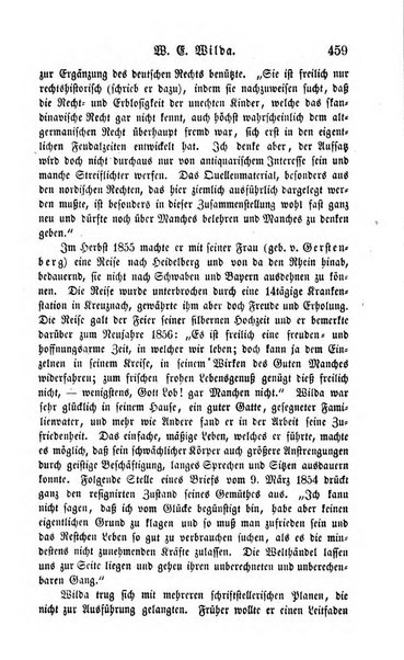 Zeitschrift fur deutsches Recht und deutsche Rechtswissenschaft