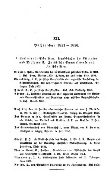 Zeitschrift fur deutsches Recht und deutsche Rechtswissenschaft