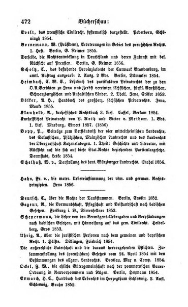 Zeitschrift fur deutsches Recht und deutsche Rechtswissenschaft