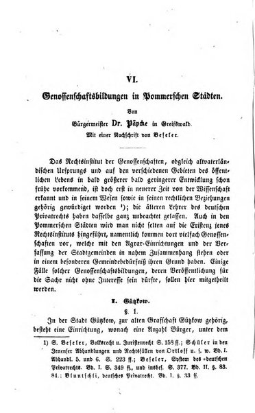 Zeitschrift fur deutsches Recht und deutsche Rechtswissenschaft